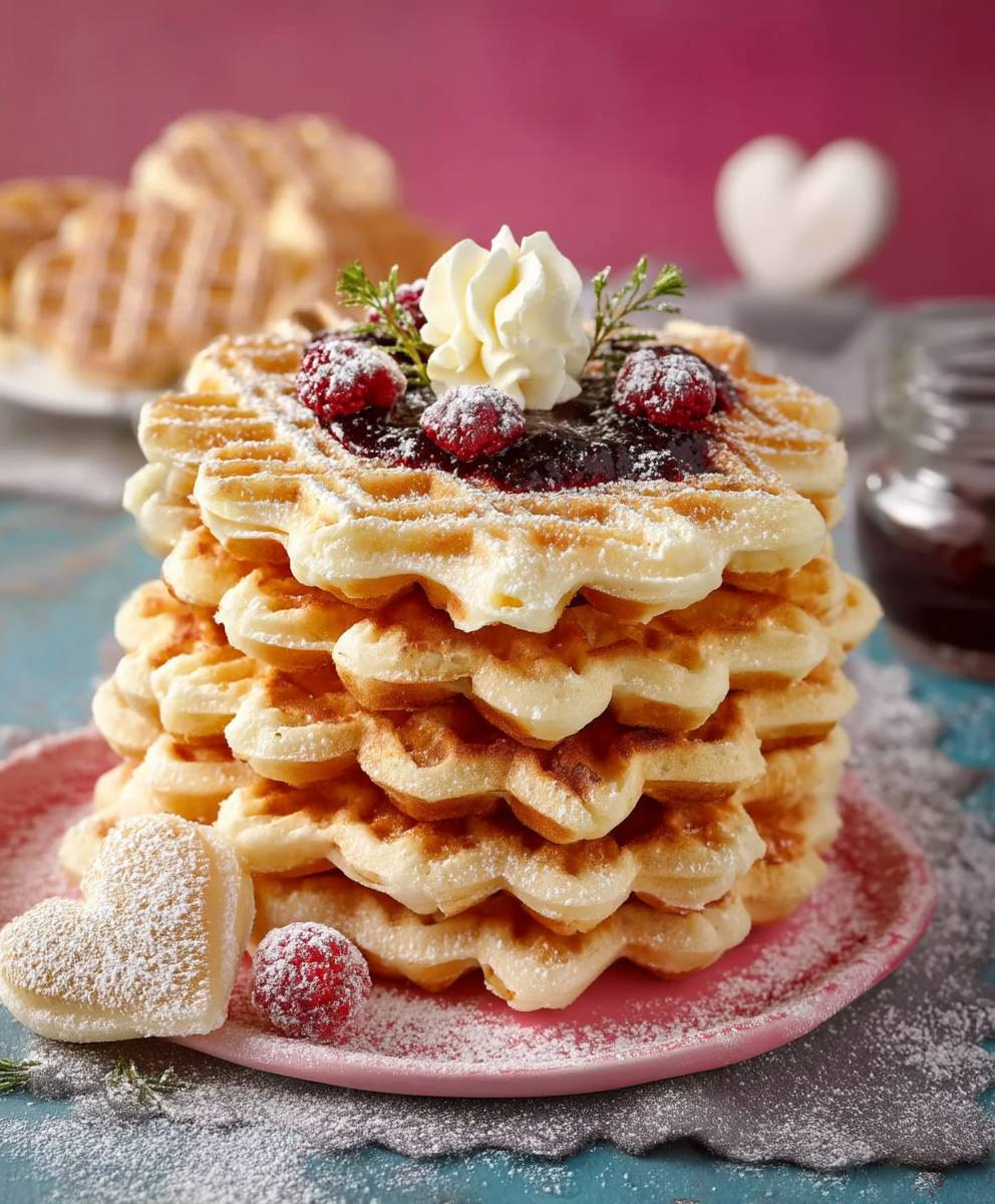 Omas Waffeln backen