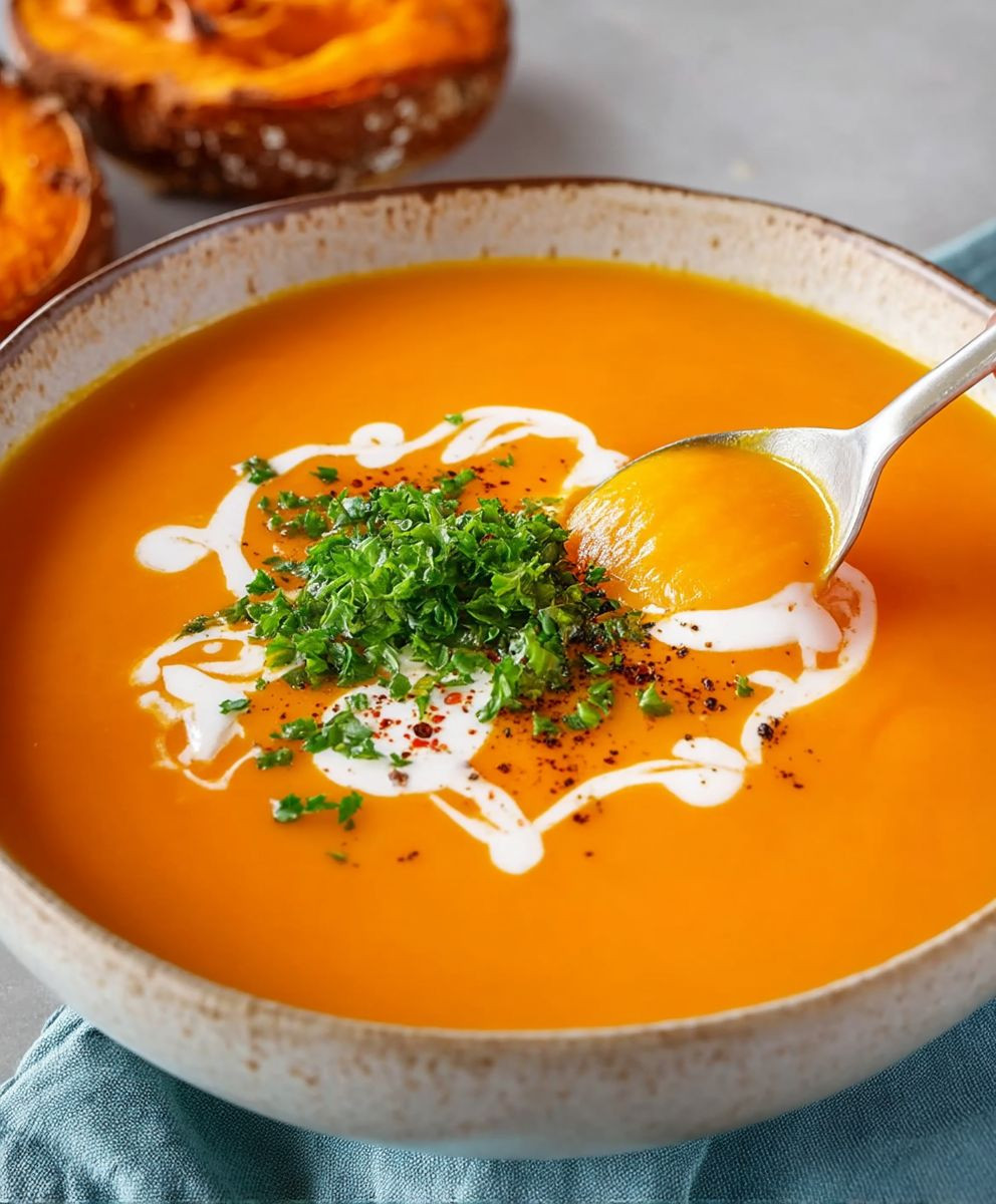 Kürbissuppe cremig einfach
