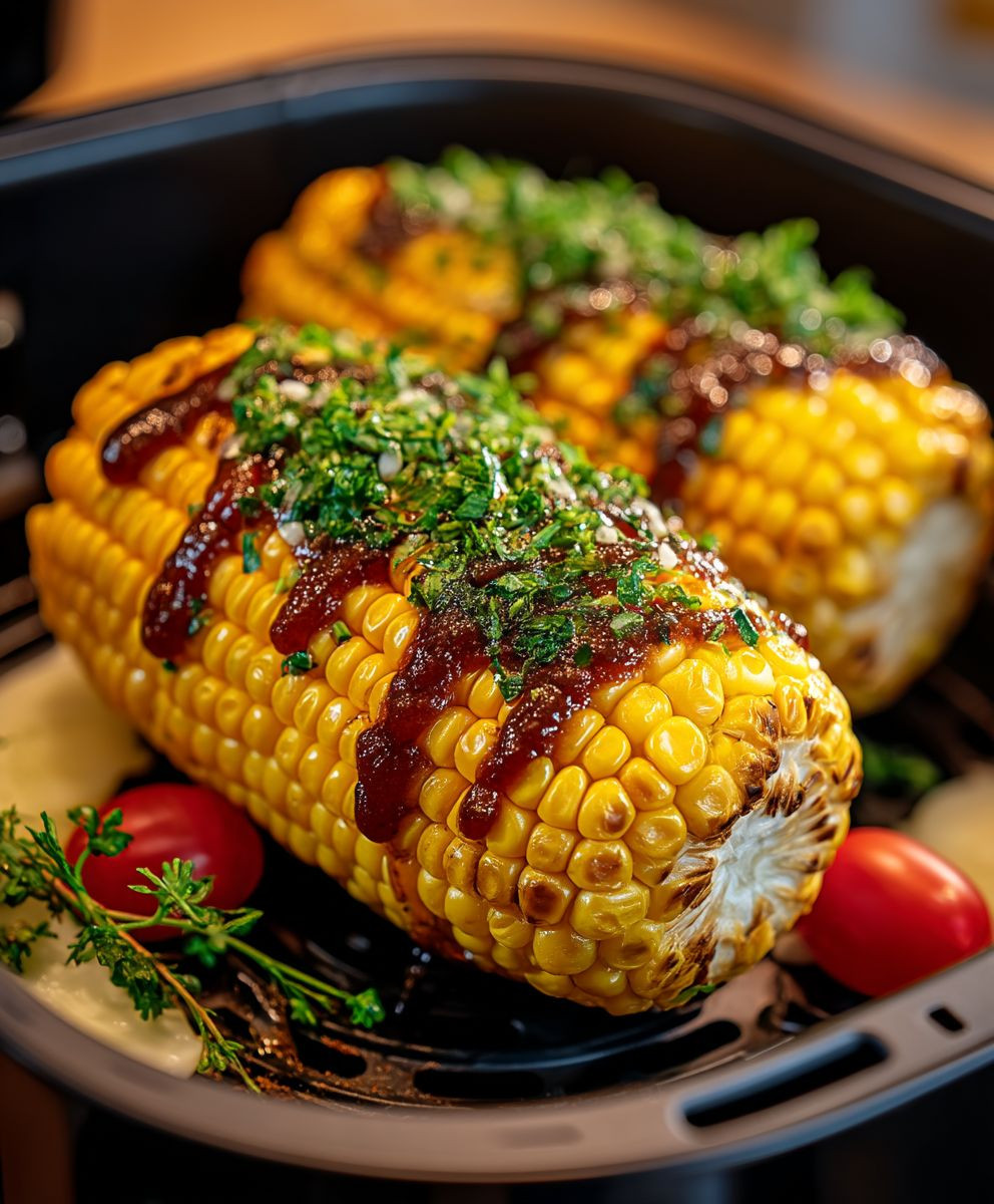 Airfryer Maiskolben zubereiten