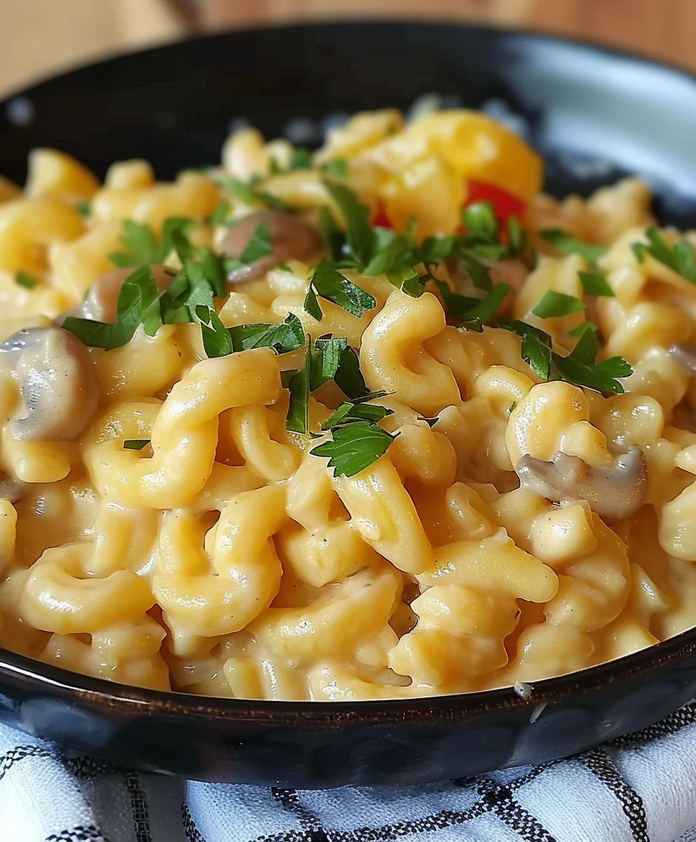 Schnelle & cremige Spätzlepfanne in Rahmsauce