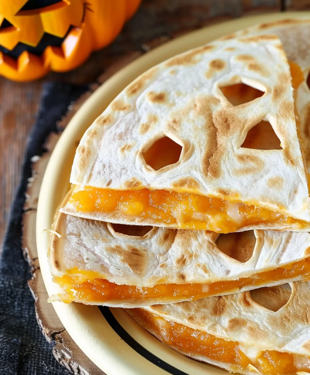 Jack O Lantern Quesadillas: Das perfekte Halloween-Rezept