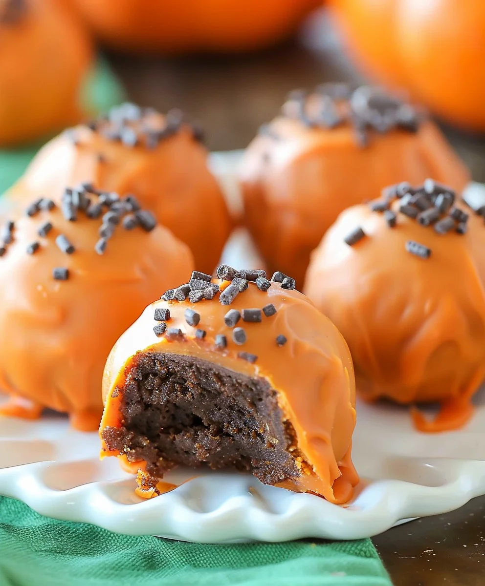 Pumpkin Oreo Bällchen