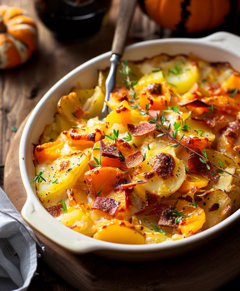 Kürbis Kartoffel Auflauf: Das beste Rezept für die ganze Familie