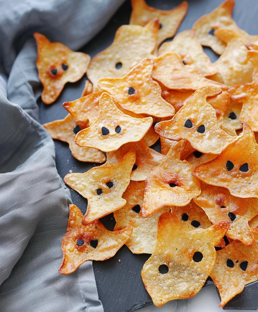 Spooky Baked Halloween Chips: Gruselig leckerer Backspaß!