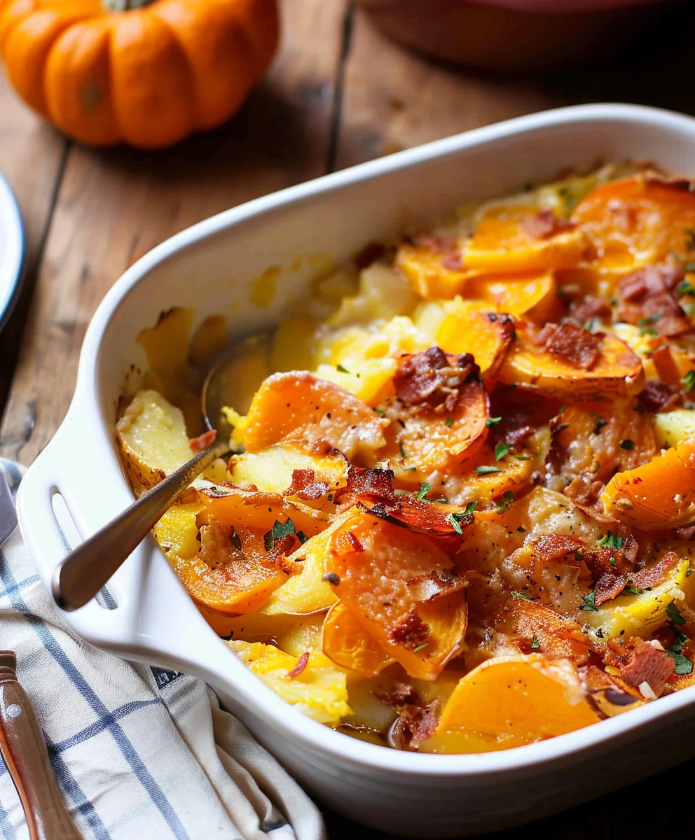 Kürbis Kartoffel Auflauf: Das beste Rezept für die ganze Familie