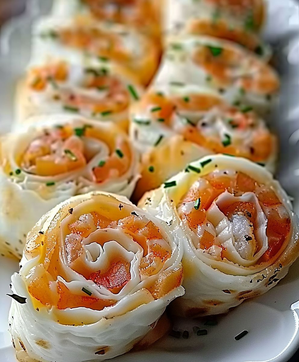 Frischkäse Roll Ups