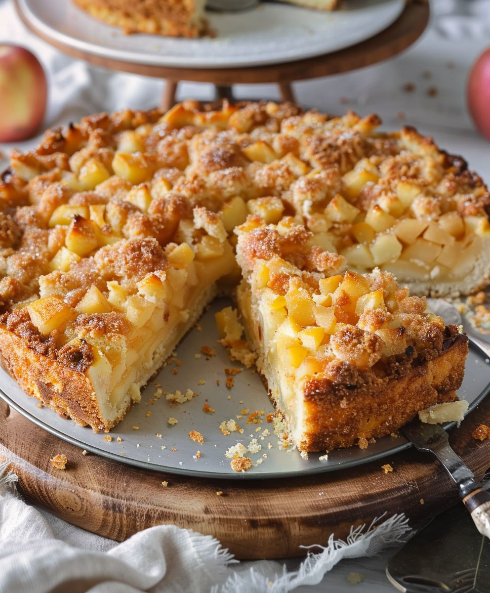 Apfelstreuselkuchen wie von Oma