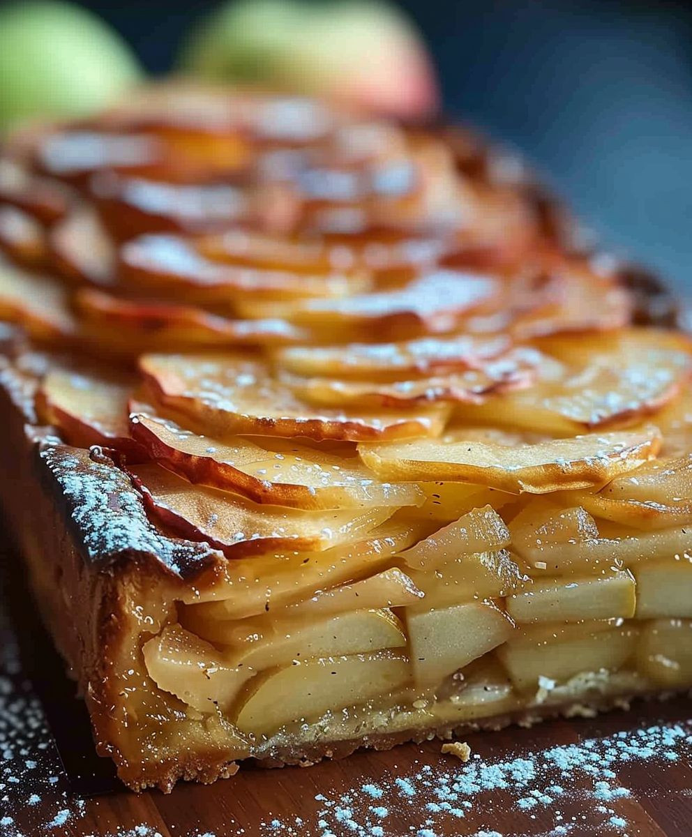 Französischer Apfelkuchen backen