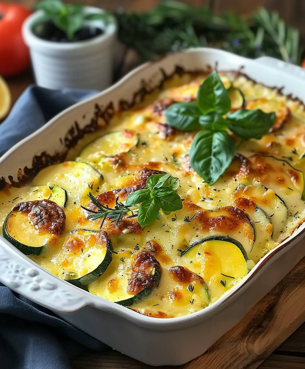 Kartoffel Zucchini Gratin Lafer