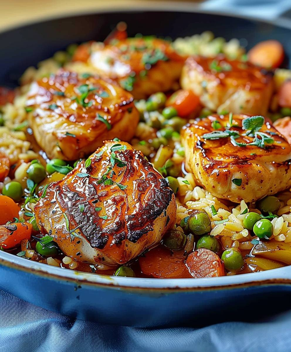 Eintopf Hähnchen Reis