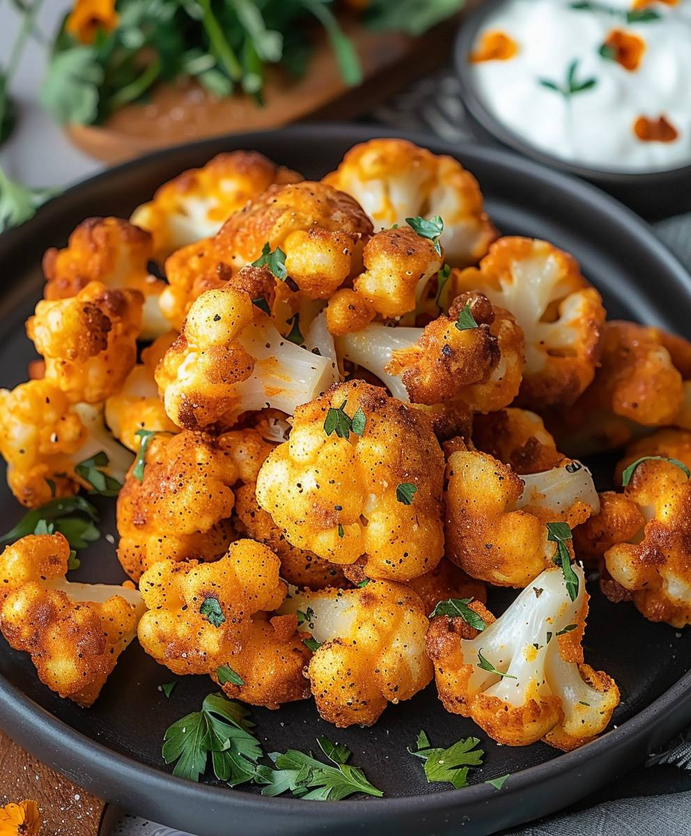 Buffalo Blumenkohl Heißluftfritteuse