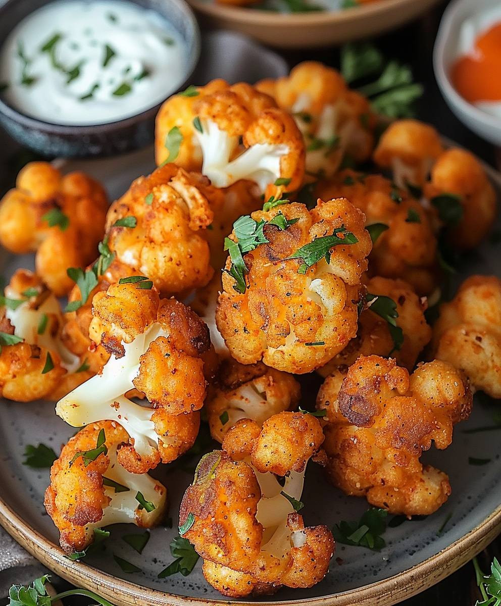 Buffalo Blumenkohl Heißluftfritteuse