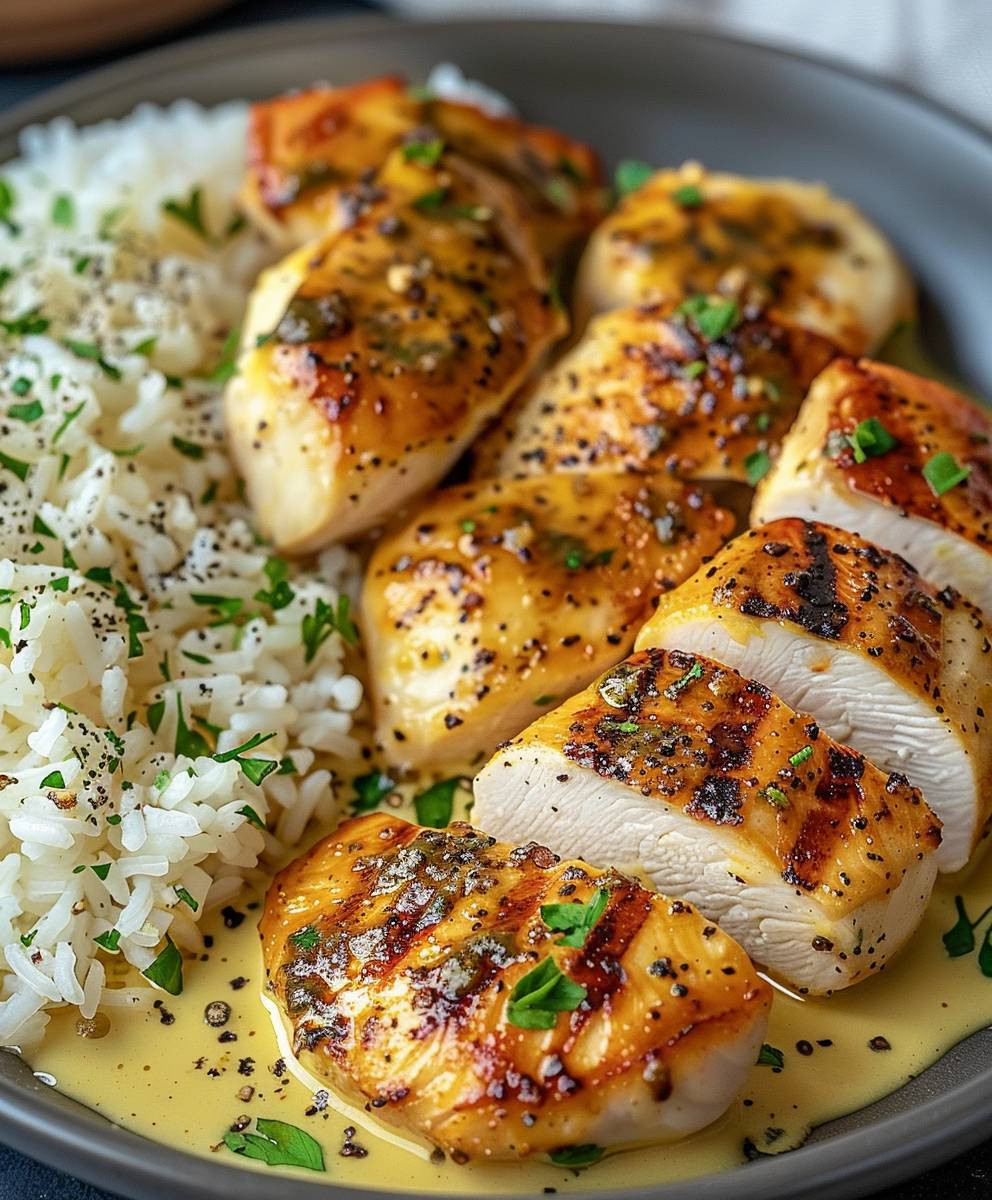 Honig Senf Hähnchenpfanne