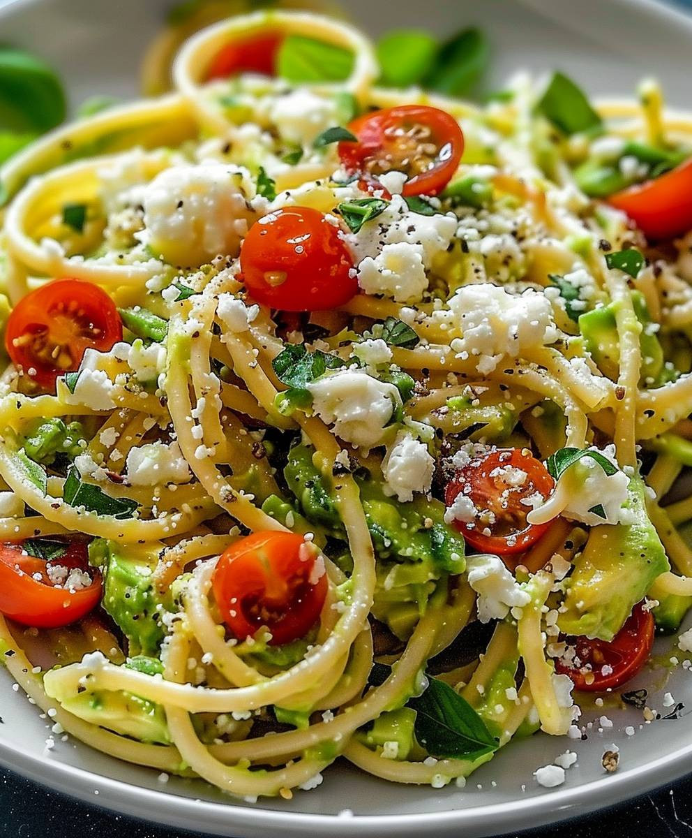 Cremige Avocado Pasta