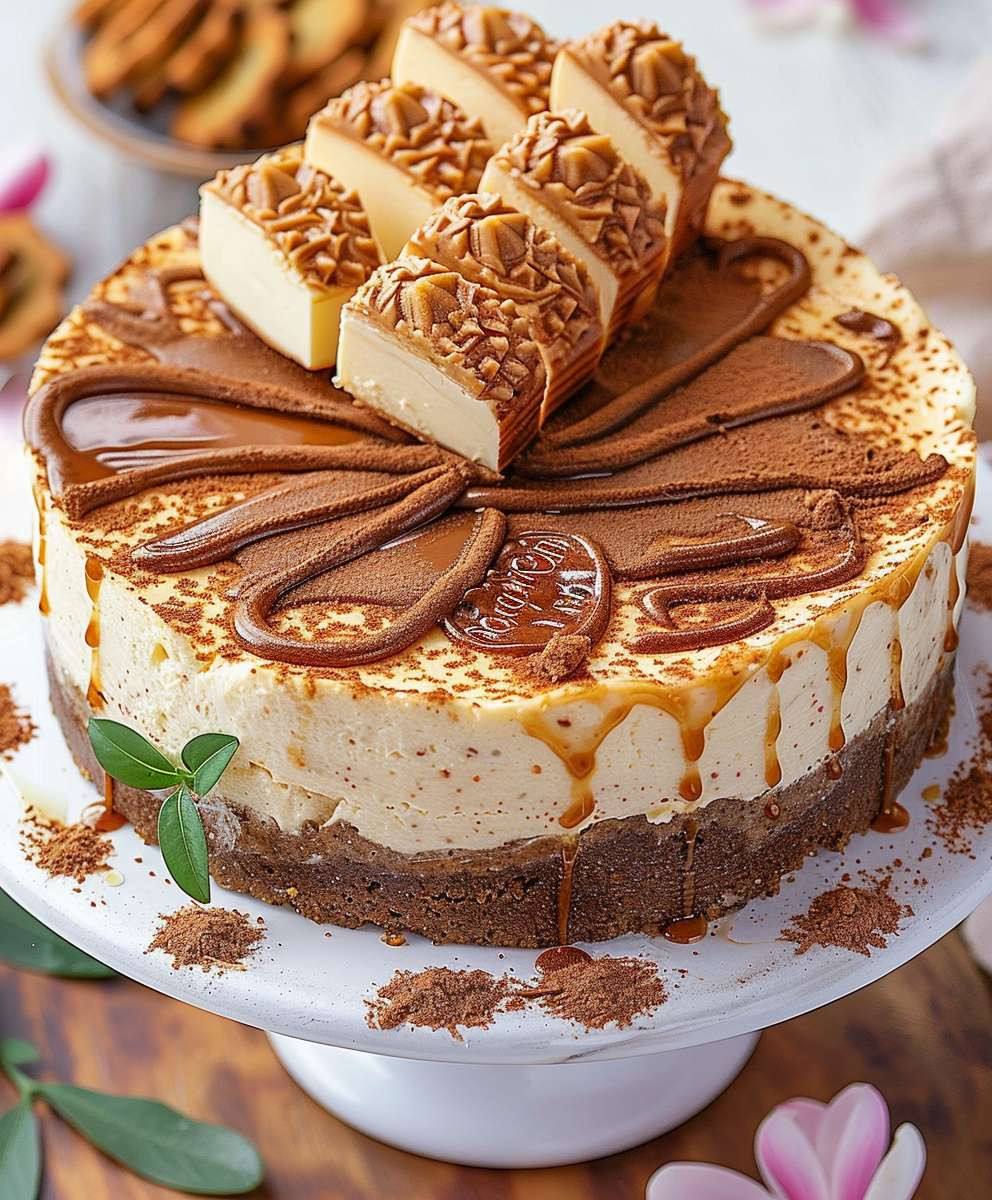 Lotus Cheesecake backen