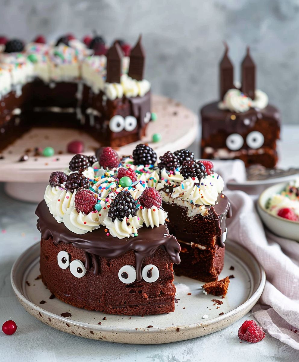 Schokokuss Torte Kindergeburtstag
