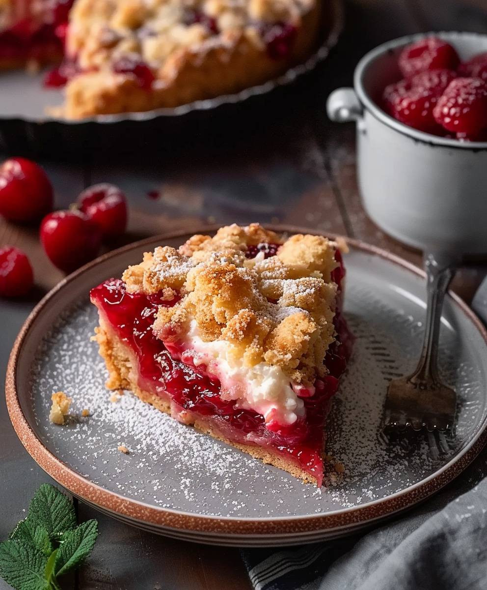 Zwetschgenkuchen mit Streusel backen