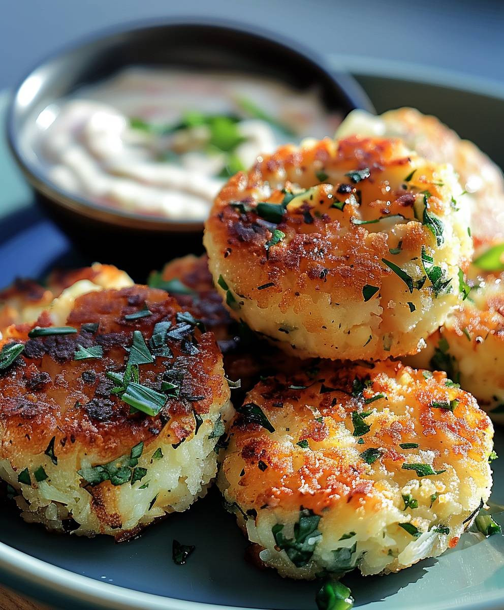 Low Carb Blumenkohl Frikadellen