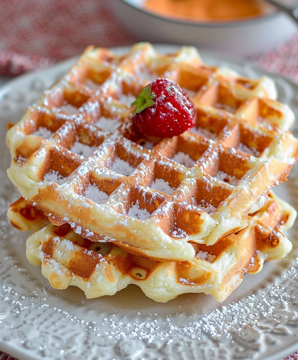 Belgische Waffeln backen