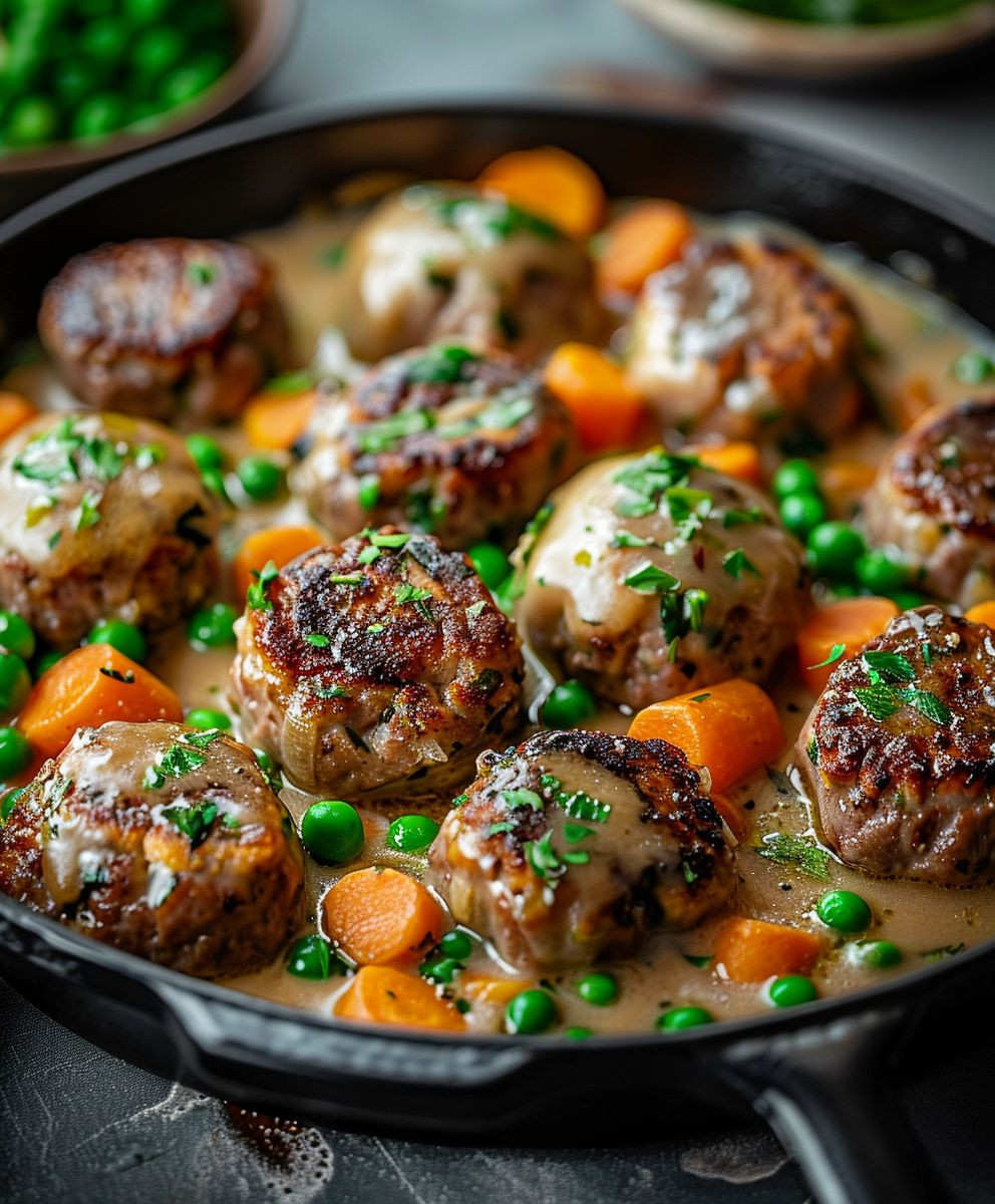 Wikingertopf Hackfleischbällchen