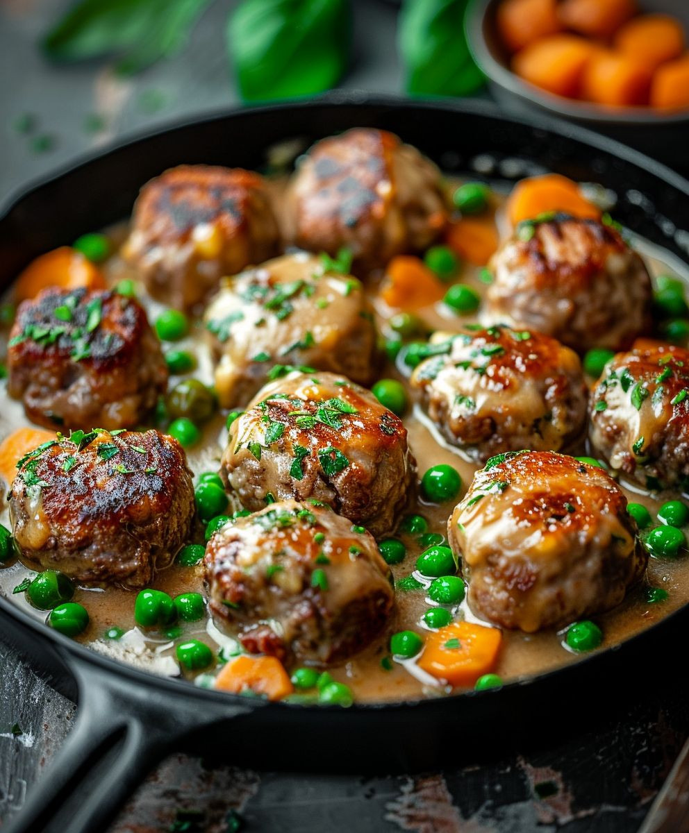 Wikingertopf Hackfleischbällchen