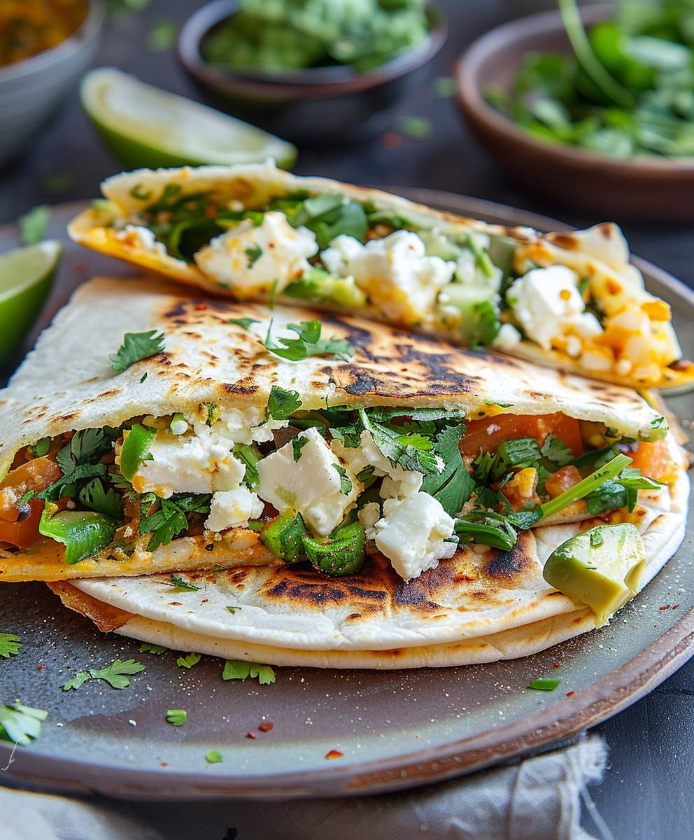 Feta Ei Taco Frühstück