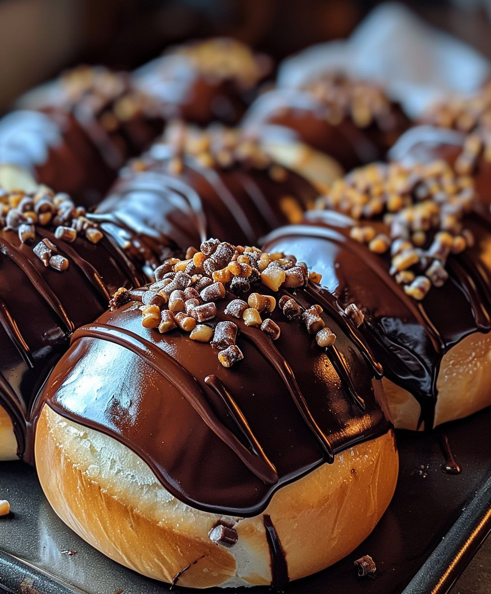 Fluffige Schokobrötchen backen