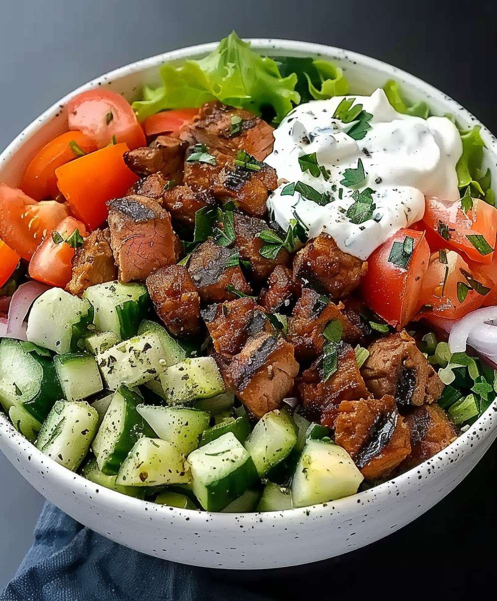 Kebab Bowl Hoher Proteingehalt