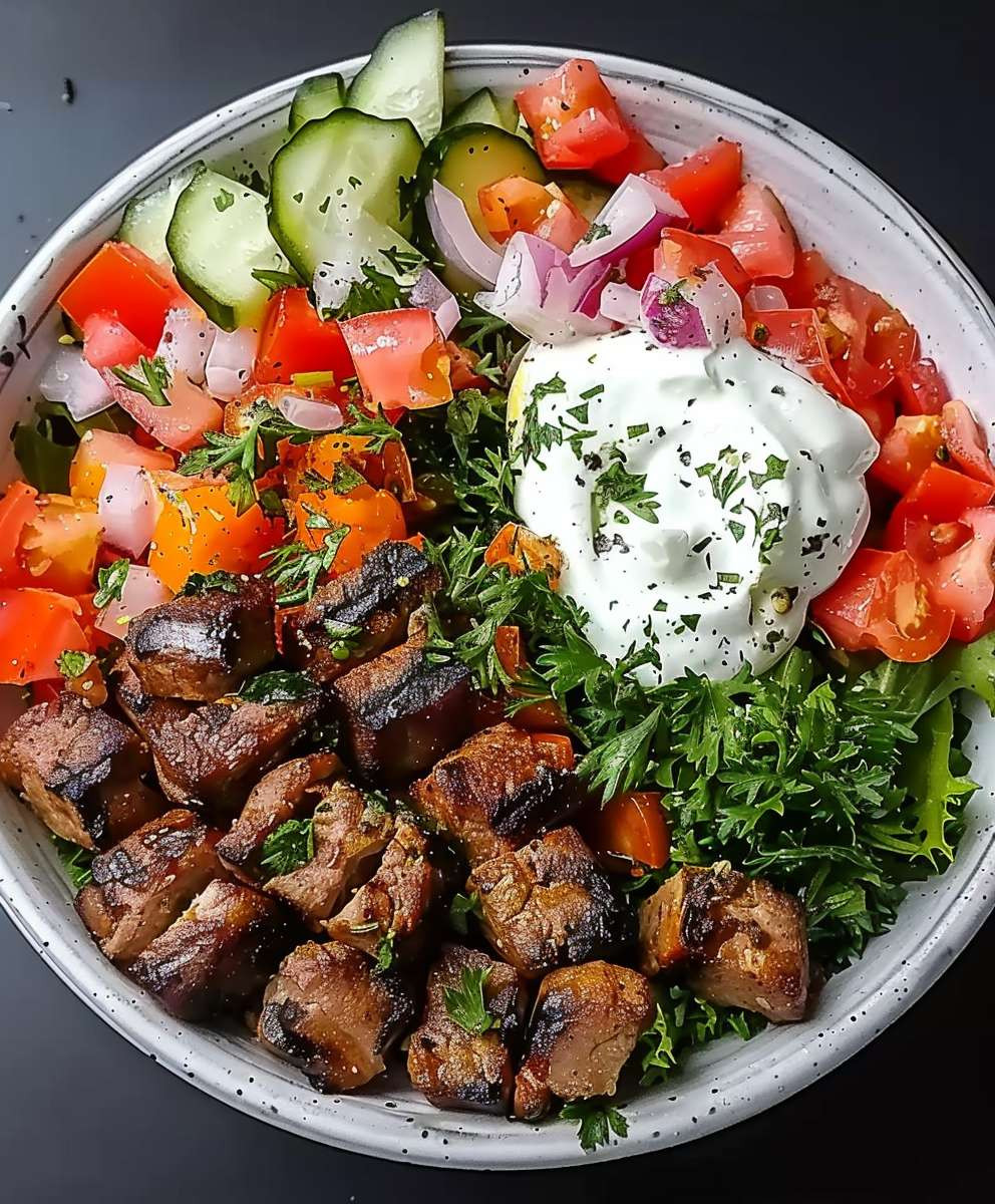 Kebab Bowl Hoher Proteingehalt