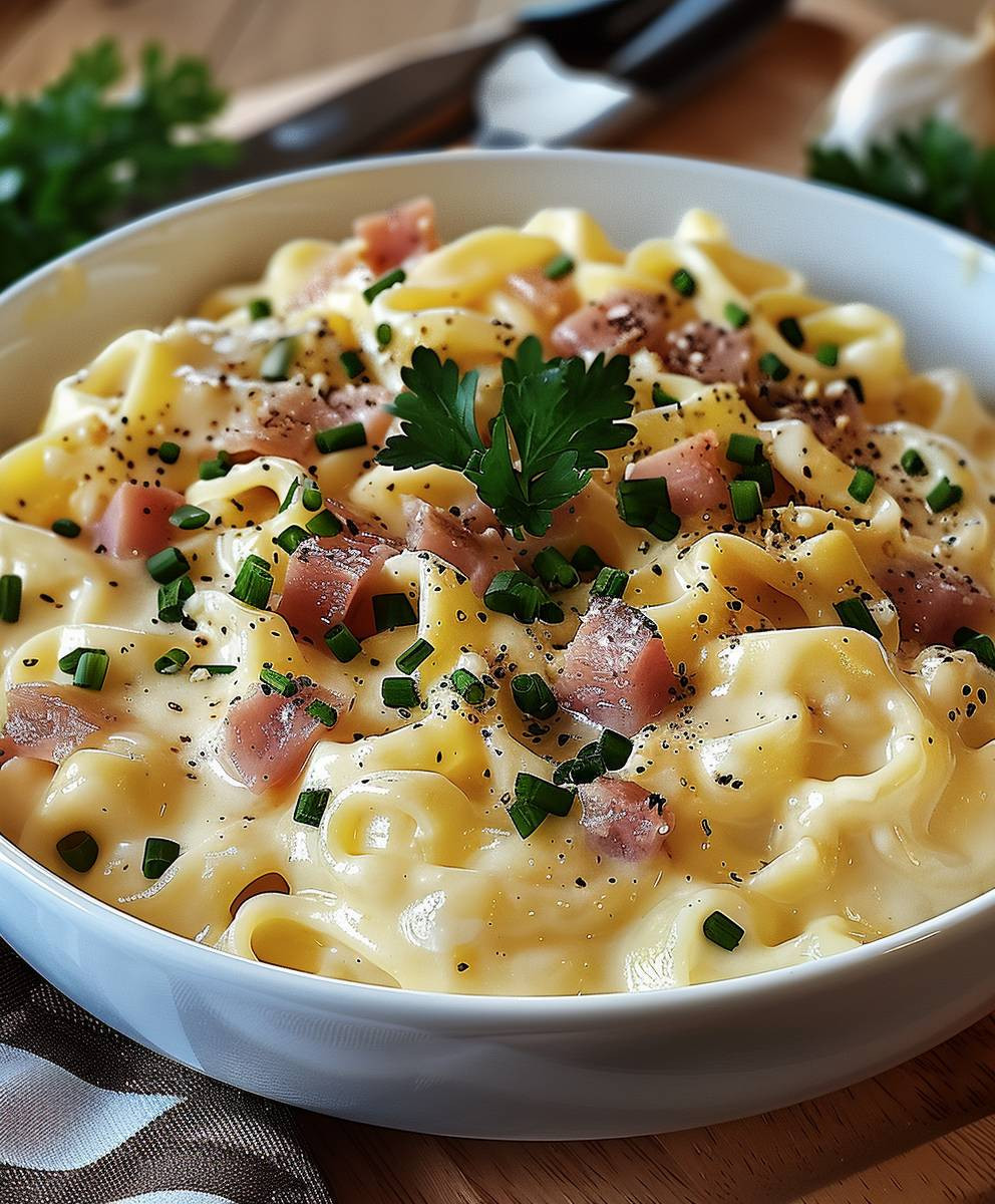 Käse Schinken Spätzle selber machen