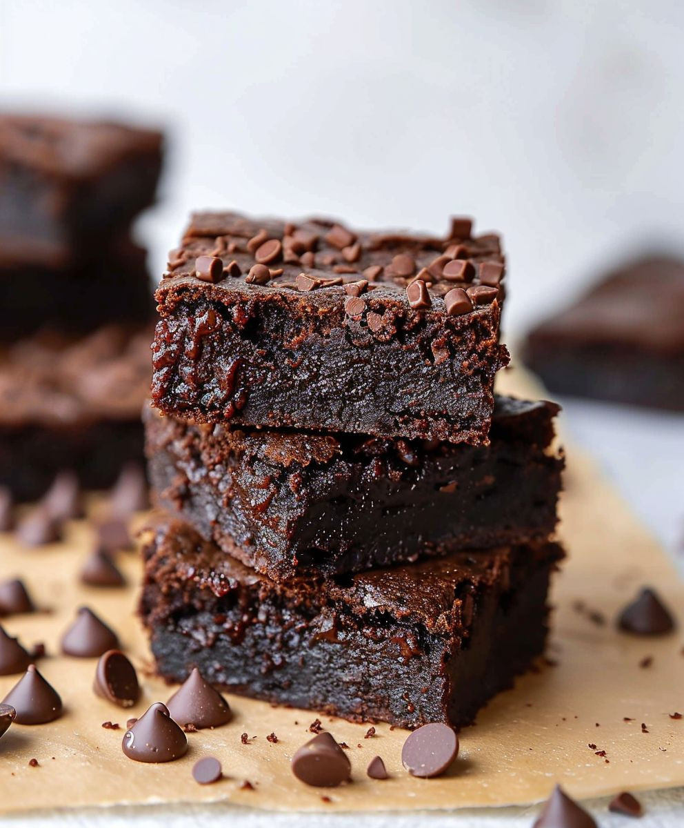 Hüttenkäse Brownies einfach