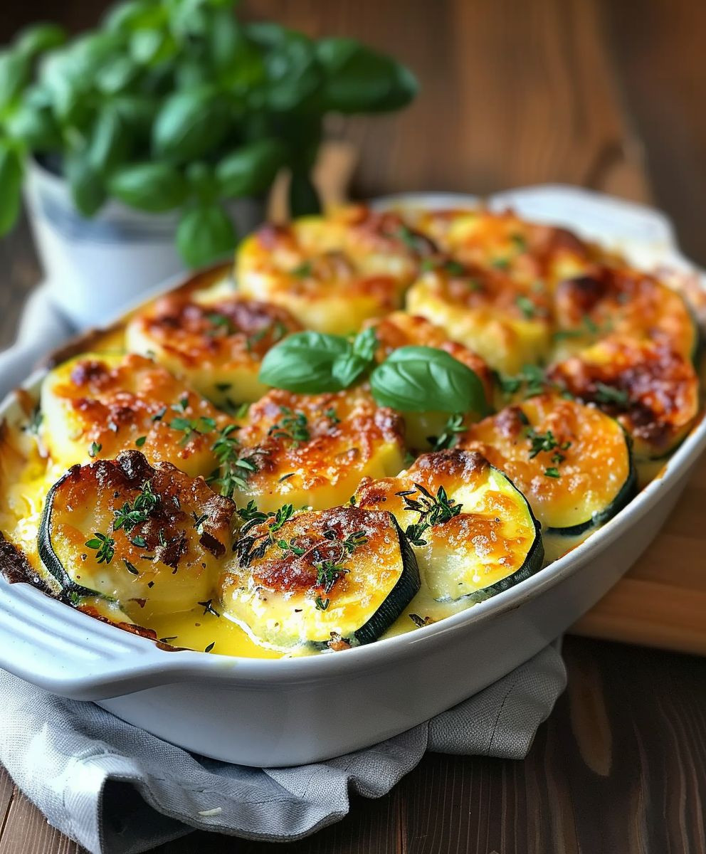 Kartoffel Zucchini Gratin Lafer