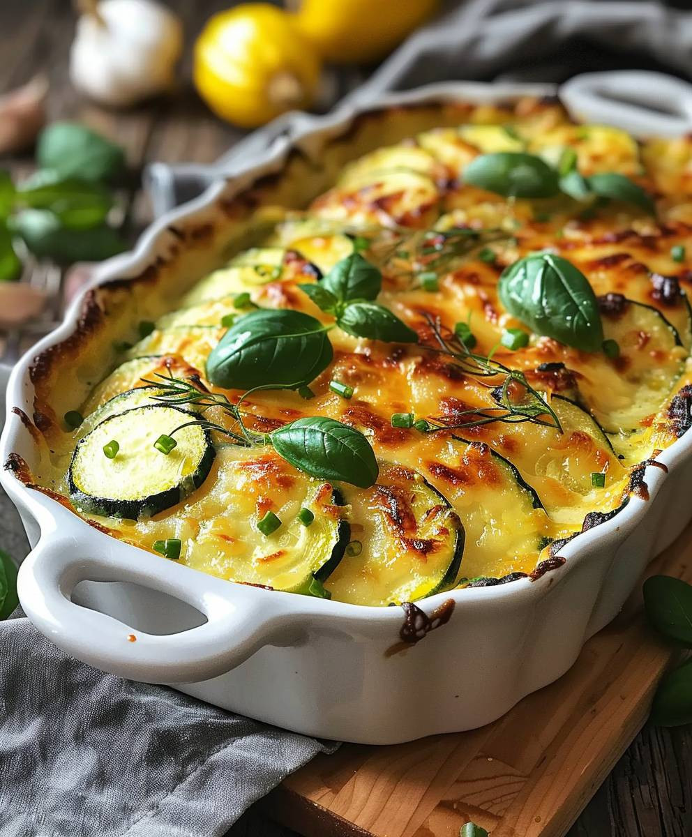 Kartoffel Zucchini Gratin Lafer