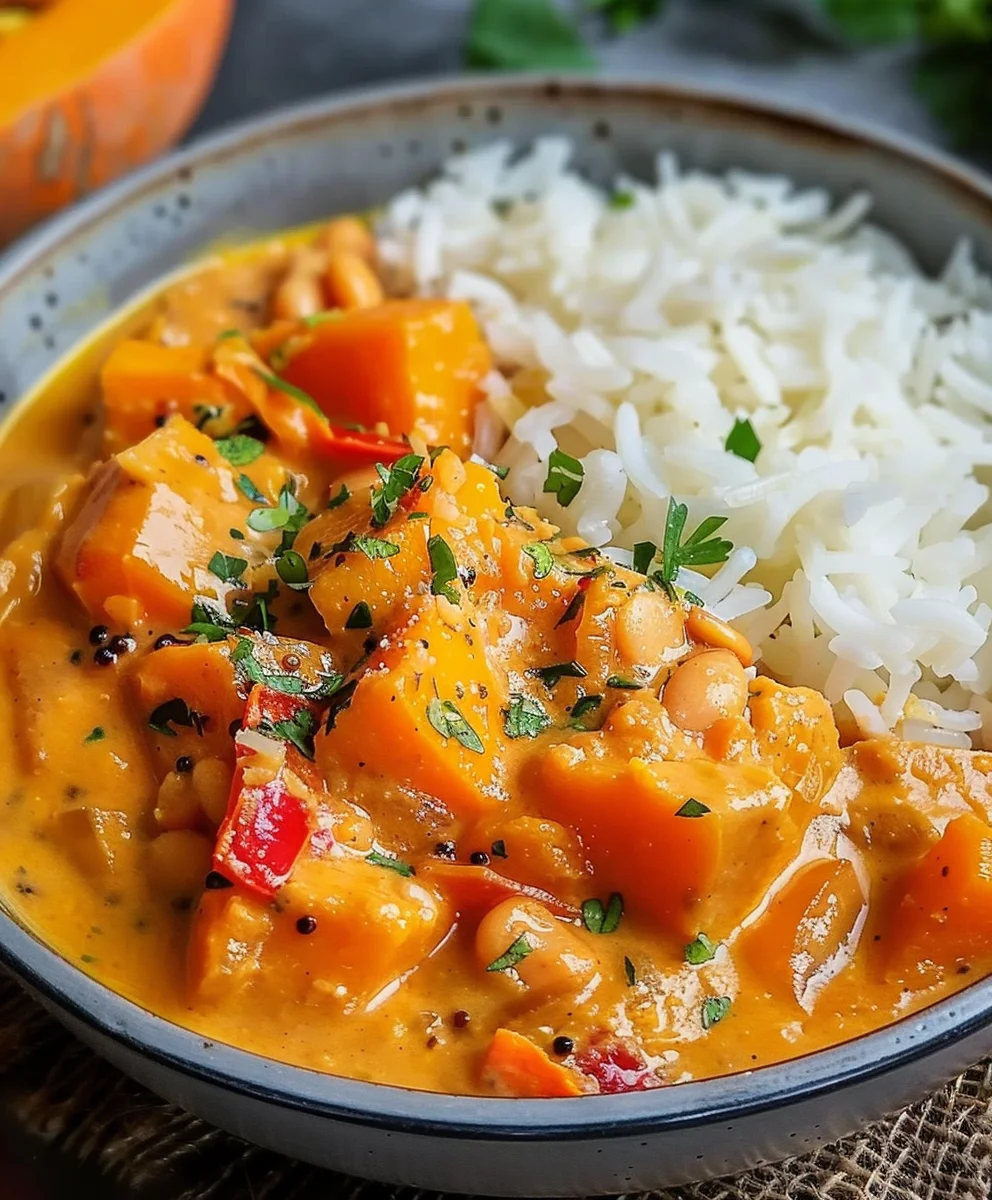 Kürbis Curry mit Kokosmilch: Cremig & Schnell Zubereitet!