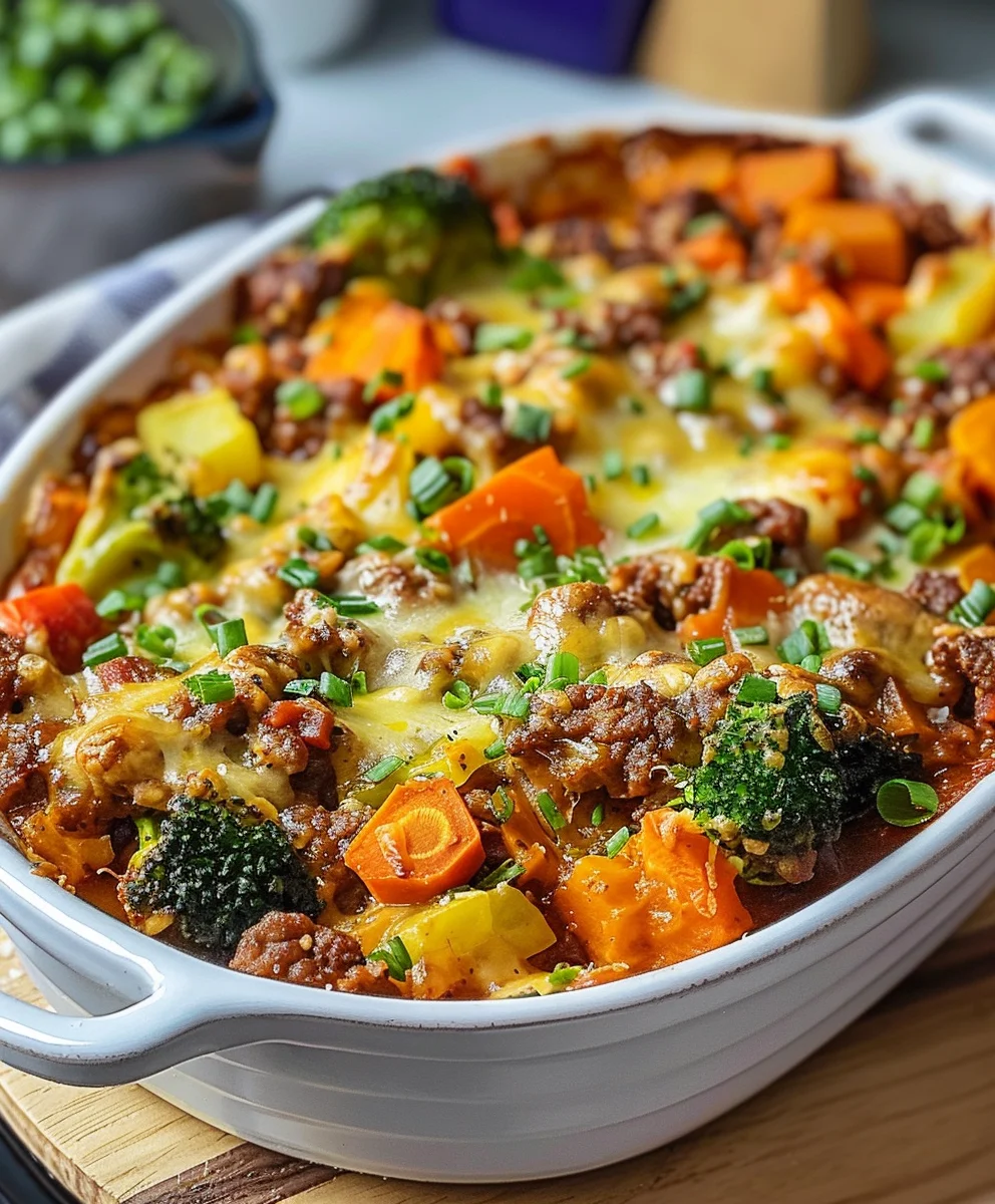 Farbenfroher Gemuese Hack Auflauf: Dein Familienhit Rezept