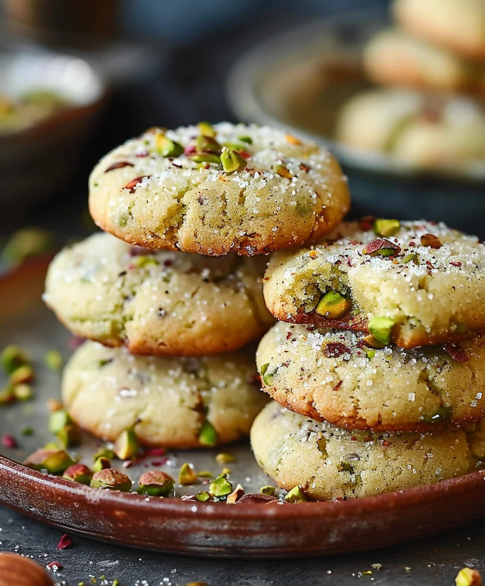 Pistazien Hochzeitsplätzchen: Zauberhafte Kekse für Feste