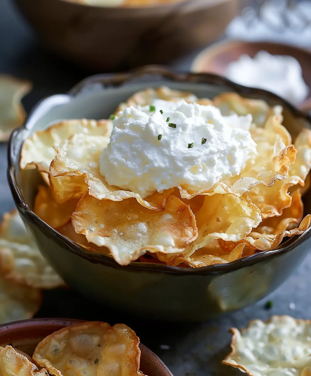Knusprige Hüttenkäse-Chips: Dein Hochprotein-Snack