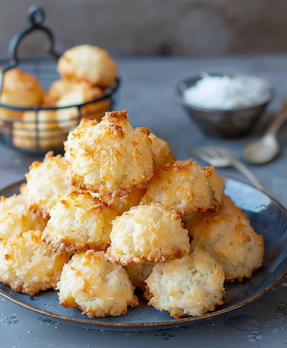 Kokosmakronen Rezept: Knusprig, saftig & einfach selbst backen