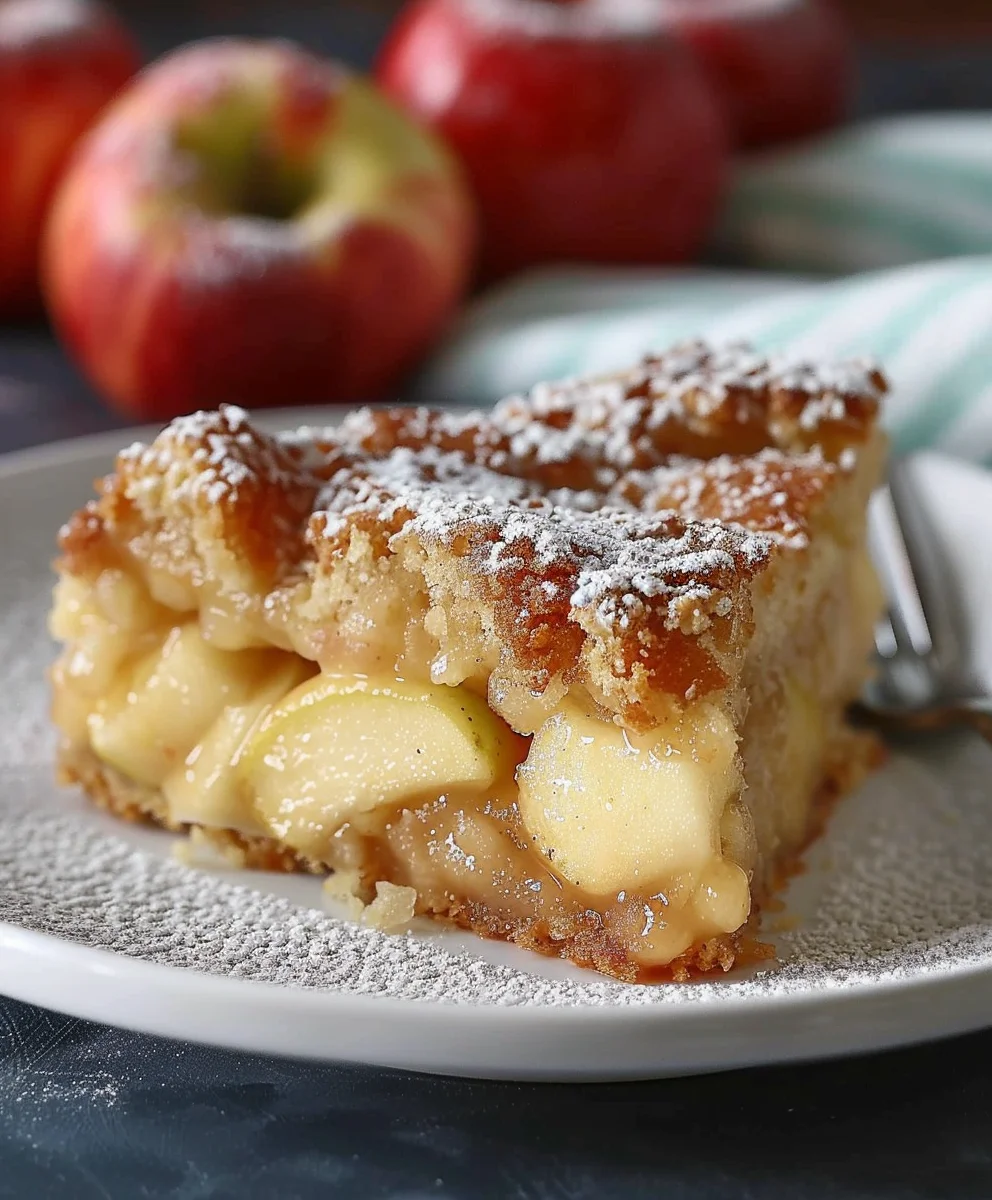 Apfel Pudding Kuchen: Einfaches Rezept für saftigen Genuss