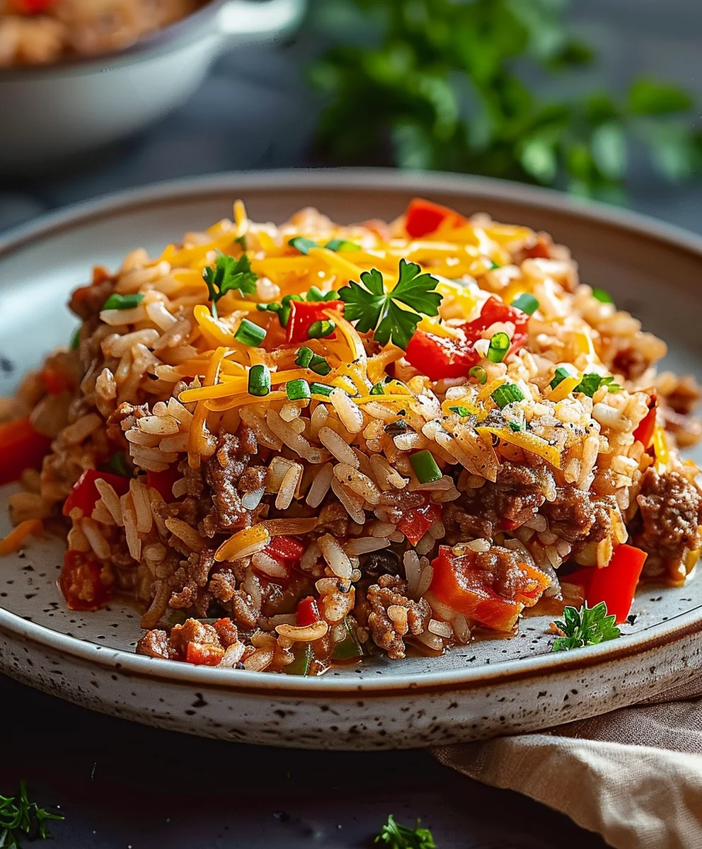Rinderhackfleisch Reisauflauf: Einfach, perfekt & lecker!
