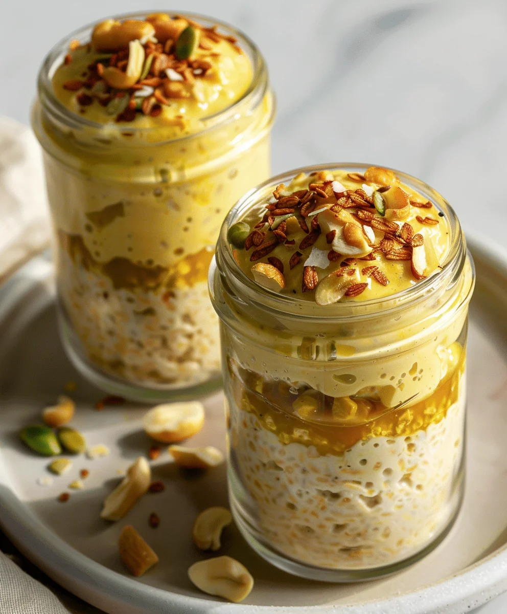 Indian Style Overnight Oats: Cremig, einfach, lecker!