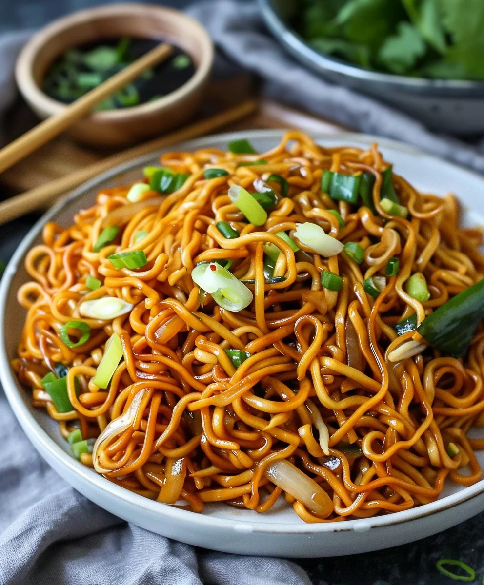 Authentisches Panda Express Chow Mein Rezept Selbstgemacht