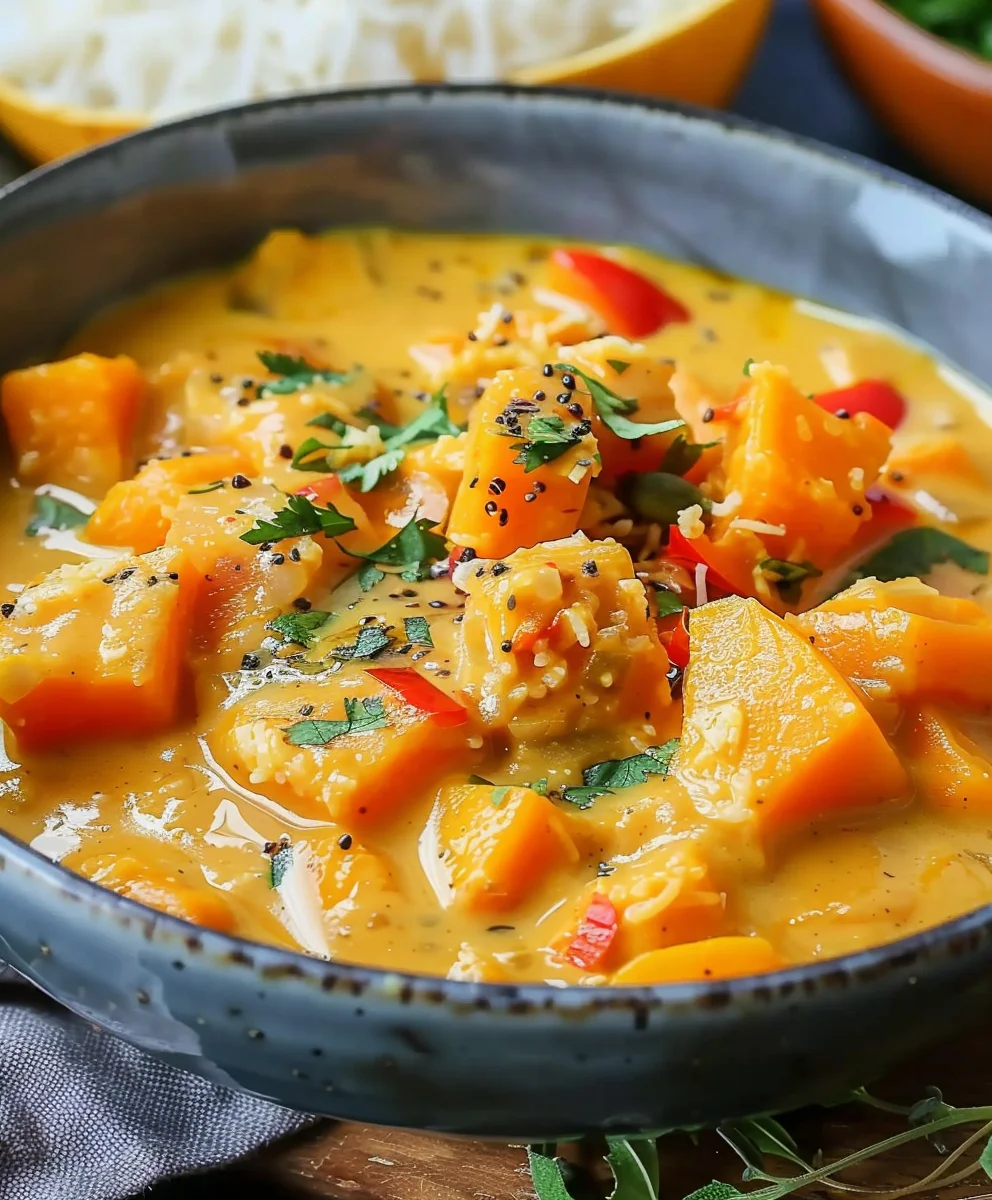 Kürbis Curry mit Kokosmilch: Cremig & Schnell Zubereitet!