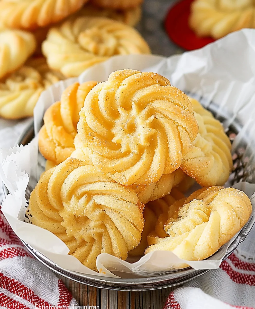 Dänische Butterkekse: Einfaches Originalrezept