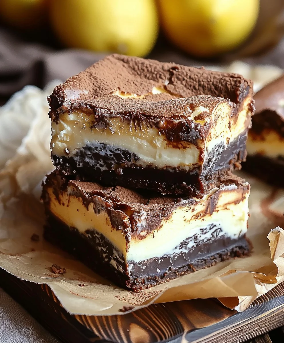 Cheesecake Brownies