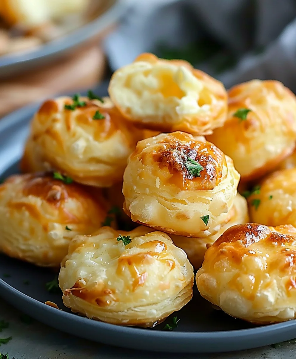 Käsige Puff Snacks: Das kalte Fingerfood für Käseliebhaber!