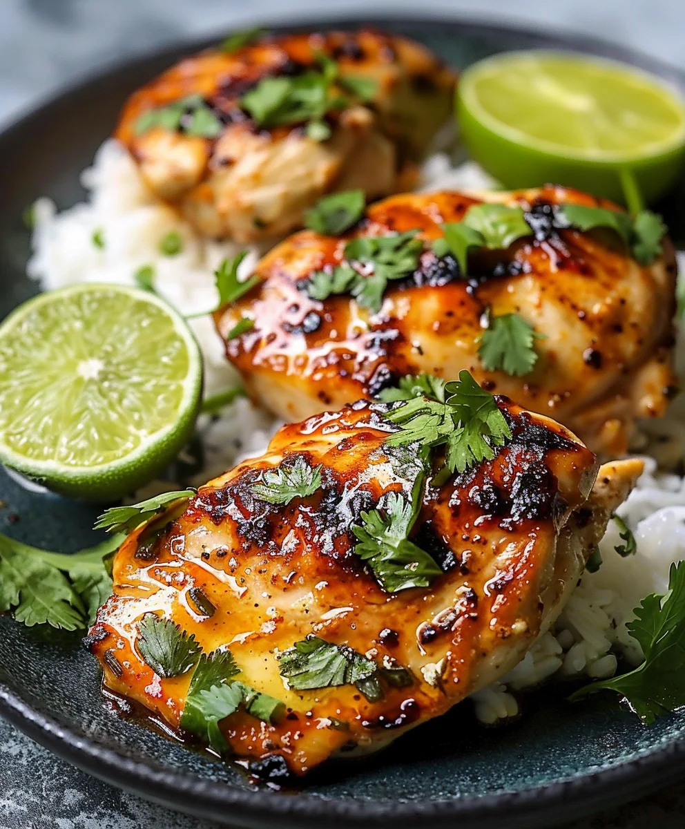 Pikantes Cajun Limetten Hähnchen in cremiger Soße