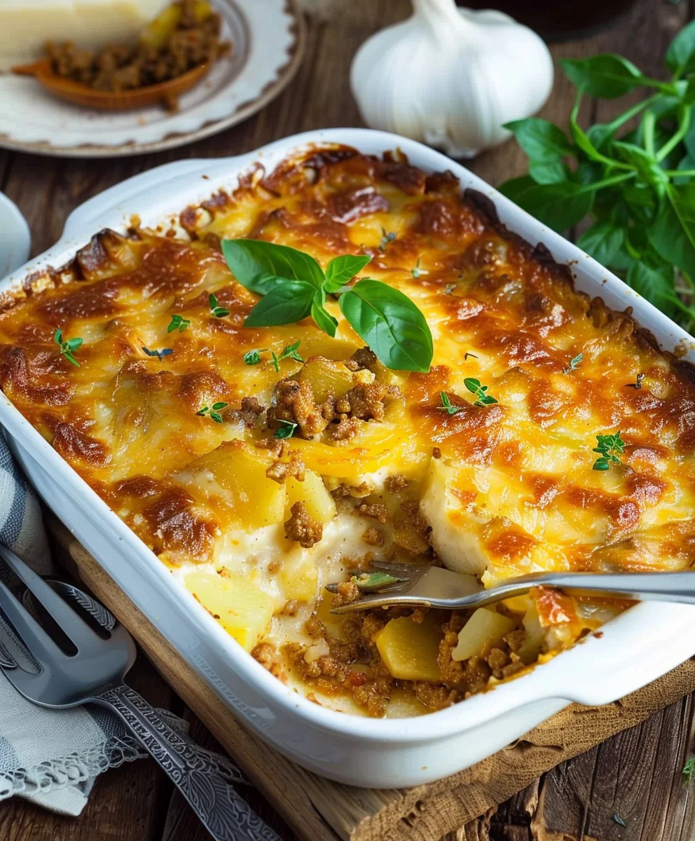 Kartoffel Hackfleisch Auflauf Rezept – Lecker & Einfach