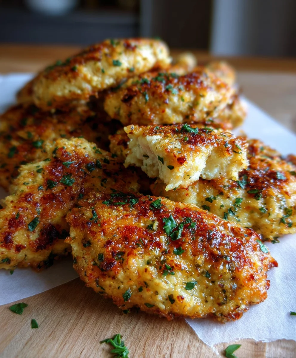 Sheet Pan Crispy Parmesan Garlic Chicken