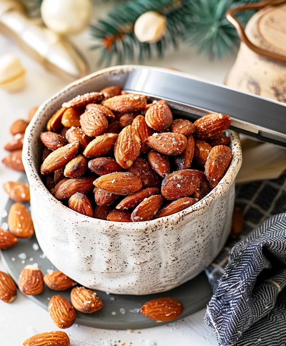 Gebrannte Mandeln in der Heissluftfritteuse